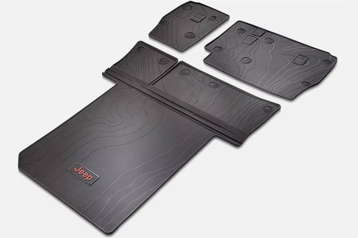 Gumové plato zavazadlového prostoru Jeep Wrangler Jl 2018-