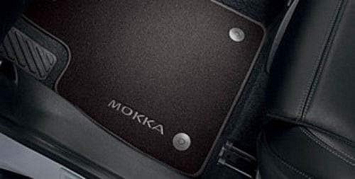 Látkové koberce Opel Mokka X hnědé
