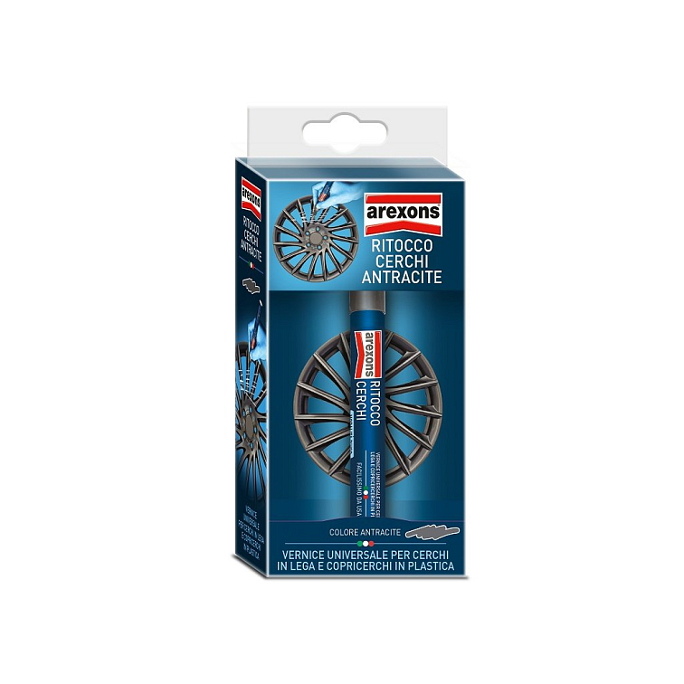 Retuš ráfků - barva antracit 10ml