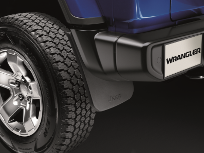 Zástěrky lapače nečistot zadní Jeep Wrangler Jl 2/4dveř 2018