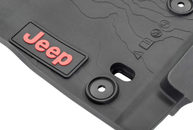 Gumové koberce Jeep Wrangler Jl 2018- 4dveřový