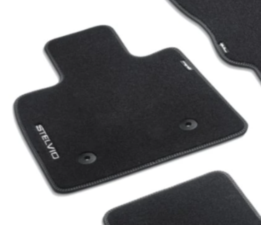 Textilní koberce AR Stelvio stříbrné obšití