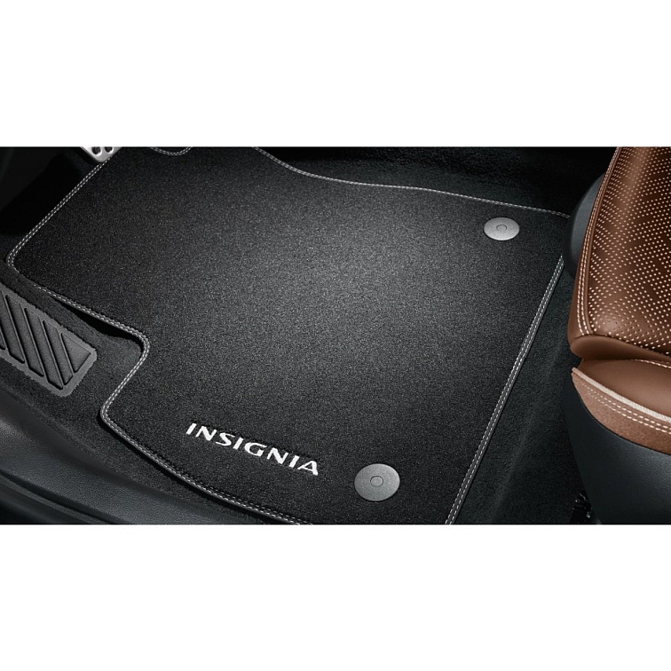 Látkové koberce velur deluxe černé Opel Insignia B
