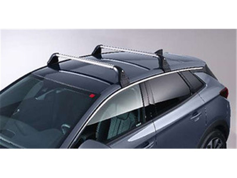 Střešní příčníky bez střešních ližin Opel Grandland X
