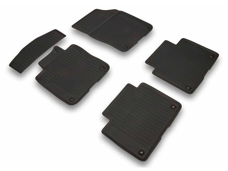 Gumové koberce černé S90,V90