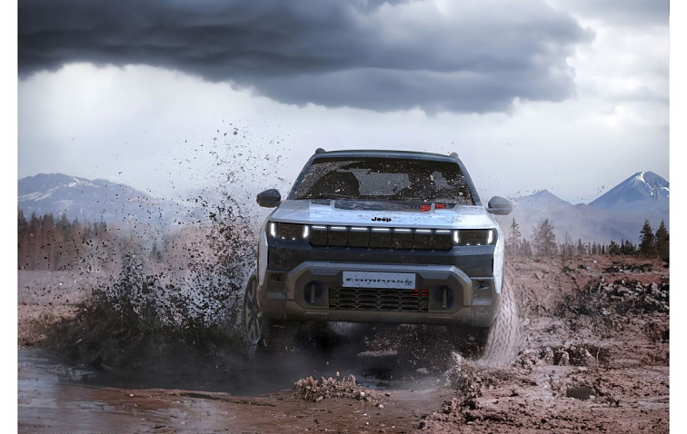 Jeep® Compass 4xe: Dobrodružství v novém pojetí. S nekompromisním interiérem a terénní silou s certifikací Trail Rated.