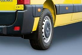 Zástěrky lapače nečistot zadní Opel Movano B (RWD)