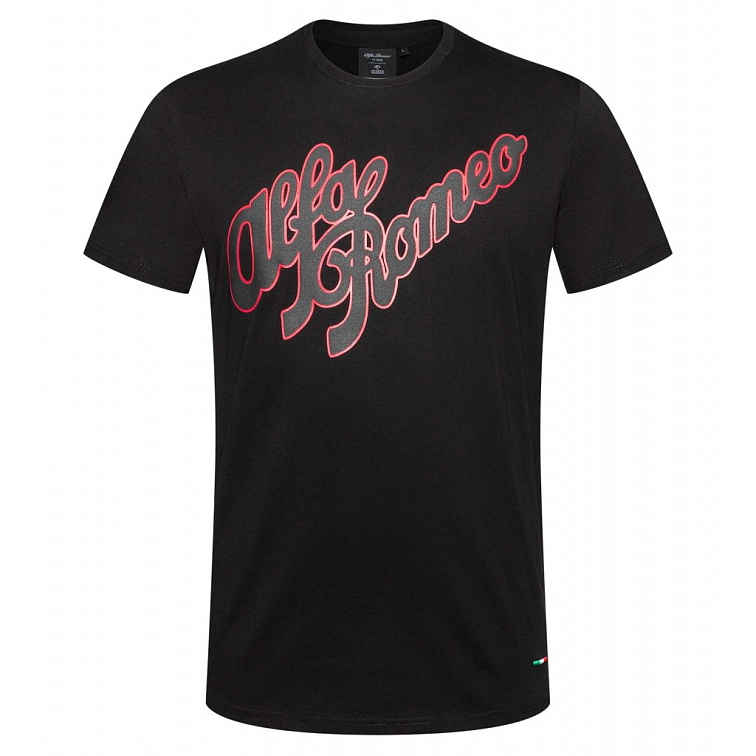 Triko Alfa Romeo černé F1 s nápisem vel.XL