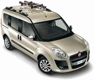 Střešní nosič Fiat New Doblo s podélnými nosiči 2 kusy