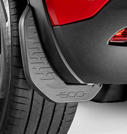 Zástěrky lapače nečistot zadní Fiat 600