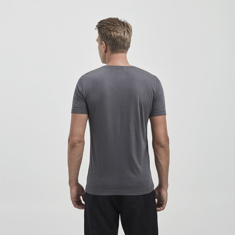 Pánské šedé triko Volvo