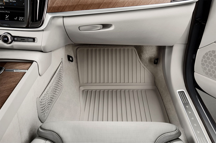 Gumové koberce světlé S90,V90, V90CC 2017-2024