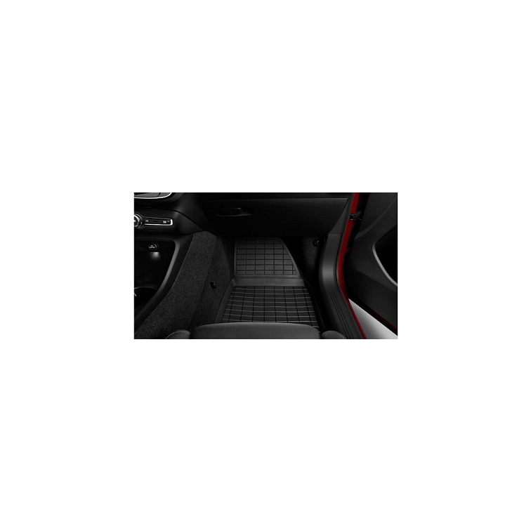 Gumové koberce + kryt tunelu C40 2022 černé pro čistě elektrický vůz upínání L.+ P