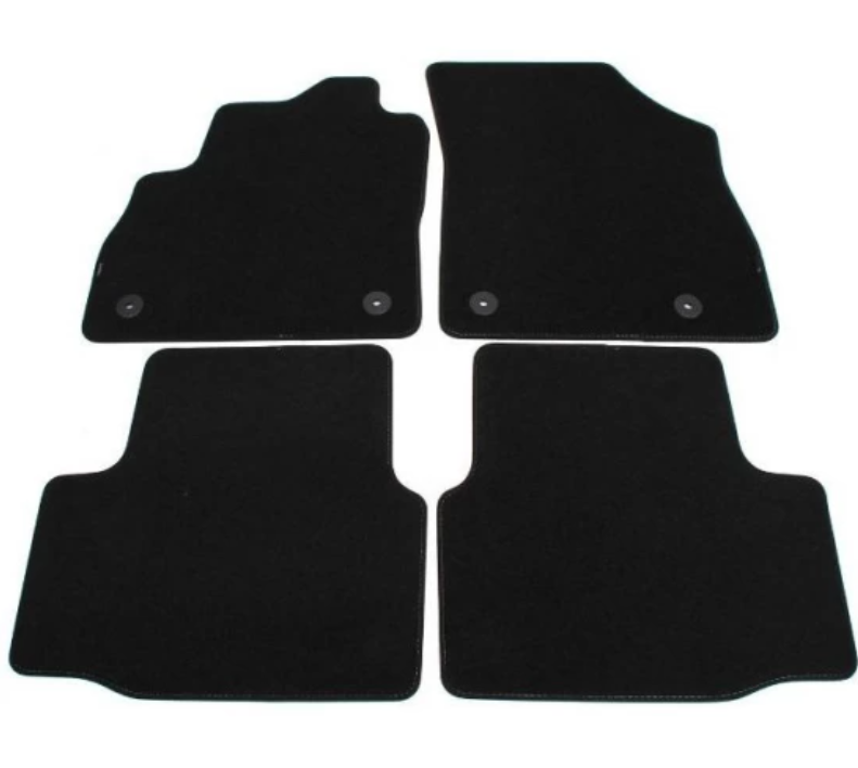 Látkové koberce černé - Astra K