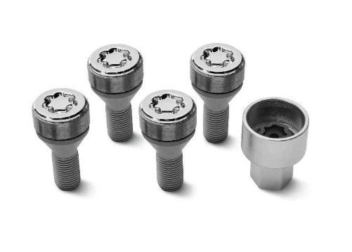 Bezpečnostní šrouby kol Jeep Renegade 2014-2021, Compass 