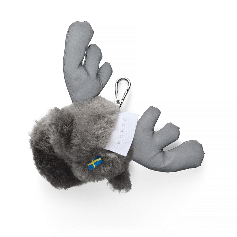 Přívěsek na klíče plyšák los Volvo