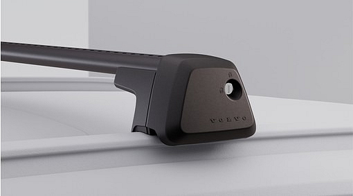Střešní příčníky Volvo V90+V90CC 2017 - 2025 barva nosníků černá