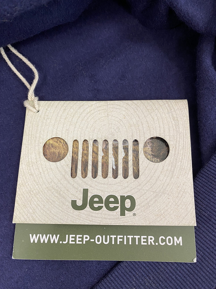 Mikina s kapucí - modrá vel.L