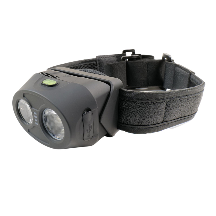 Akční Set RidgeMonkey Čelovka VRH300X Pro USB + Pouzdro Na Čelovku