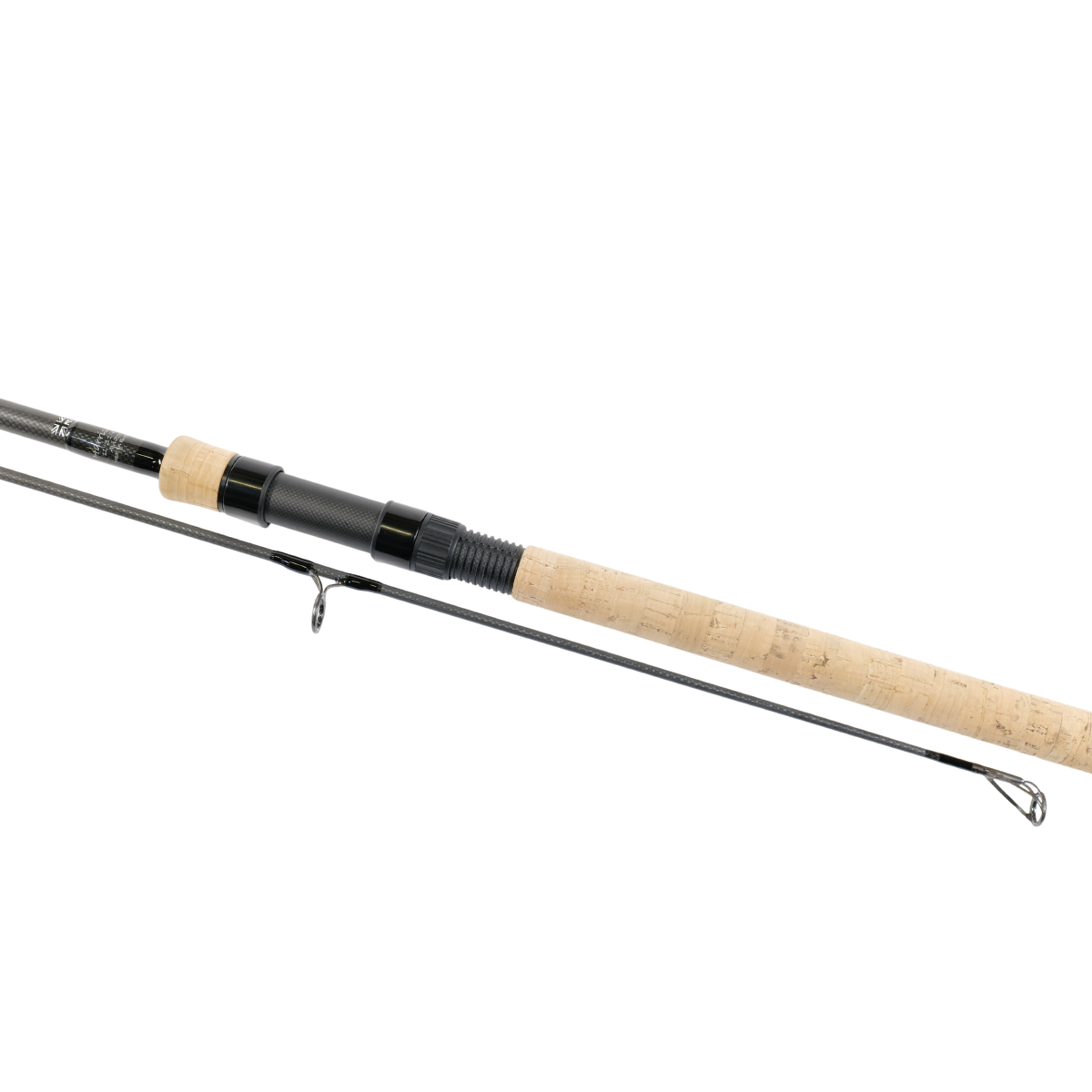 Harrison kaprový prut Aviator 11ft 3,25lb All Black, sedlo 1K Carbon, Kigan ZDZ 40mm Gunsmoke, Fullcork