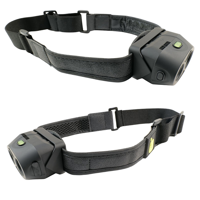 Akční Set RidgeMonkey Čelovka VRH300X Pro USB + Pouzdro Na Čelovku