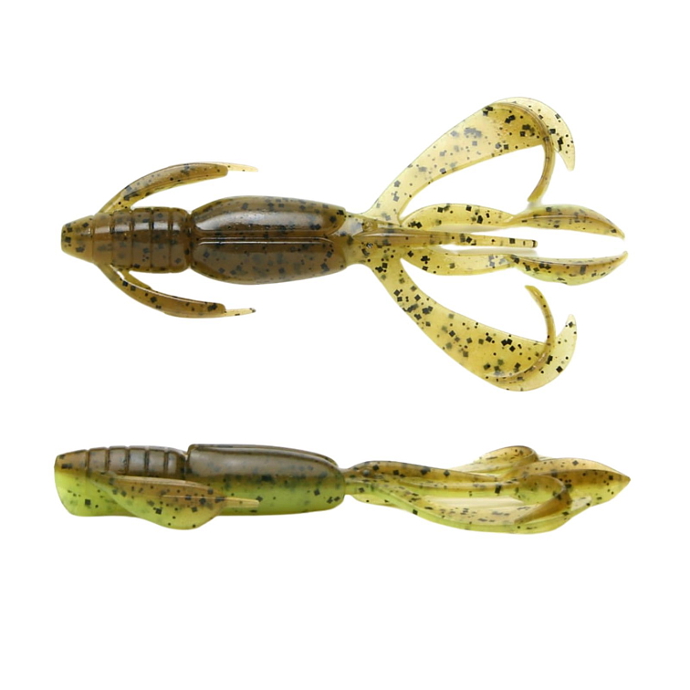 Keitech Gumová nástraha Crazy Flapper 2.8" 7cm 402 Okeechobee Craw (8ks)