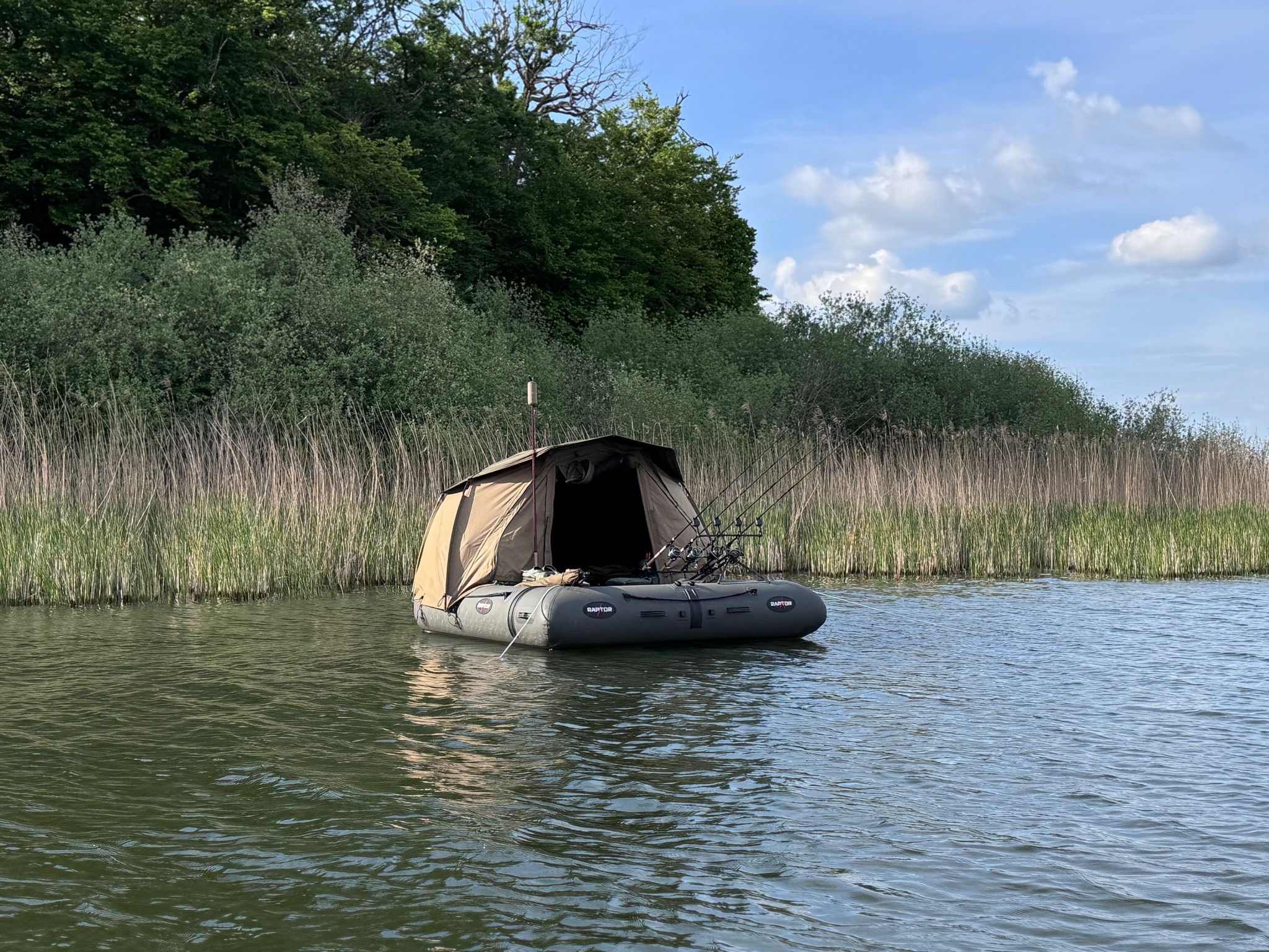 Nafukovací ponton Raptor M Green