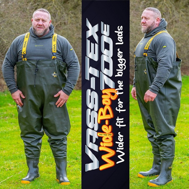 Vass Prsačky Wide Boy 700E Edition Chest Wader Extra Široké