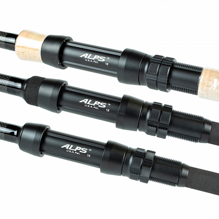 Harrison kaprový prut Torrix TE 12ft 3,35lb All Black, sedlo 1K Carbon, Abbreviated, Kigan 3D 50mm