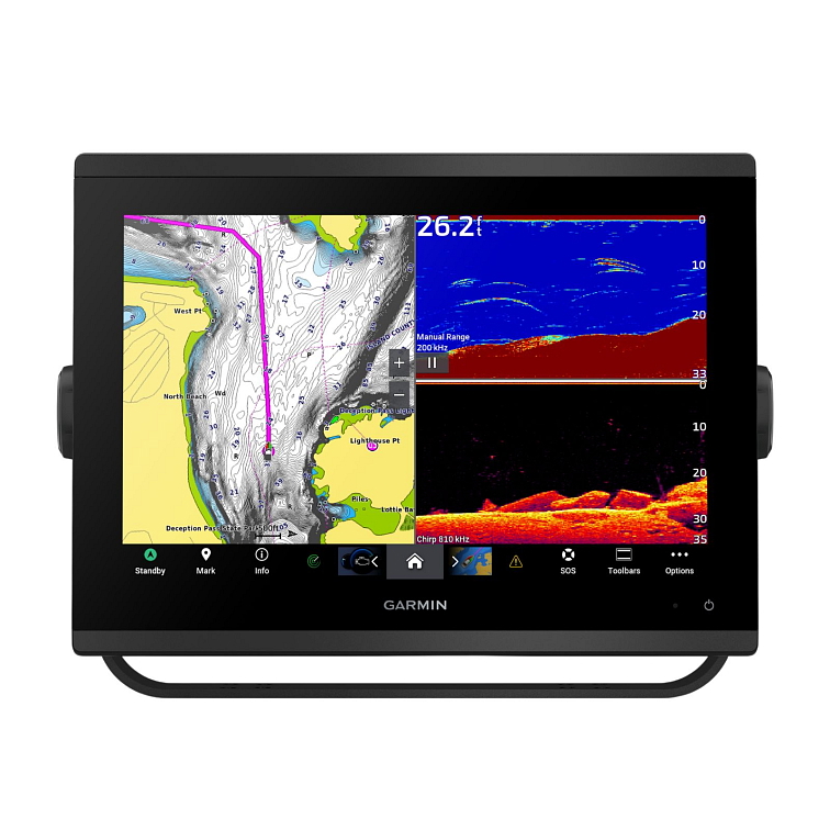 Garmin Sonar Mapový Plotter GPSMAP 923xsv Bez Sonarové Sondy