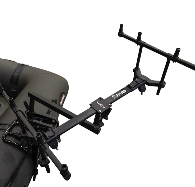 Raptor Stojan Na Člun Základna A Rameno