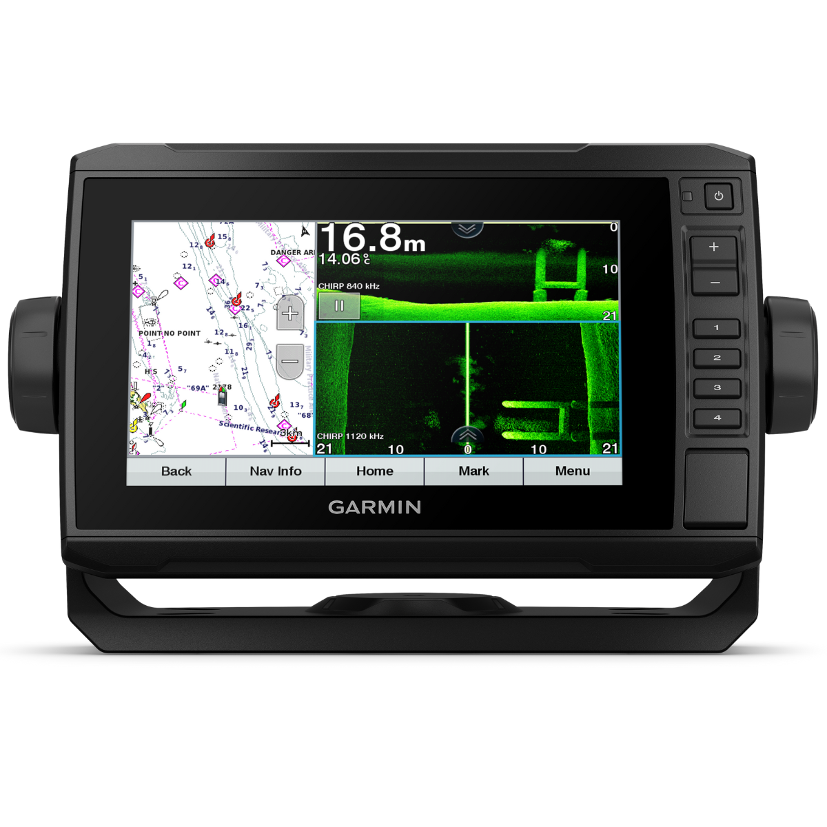 Sonar Garmin Echomap UHD 72sv + sonda GT56UHD-TM
