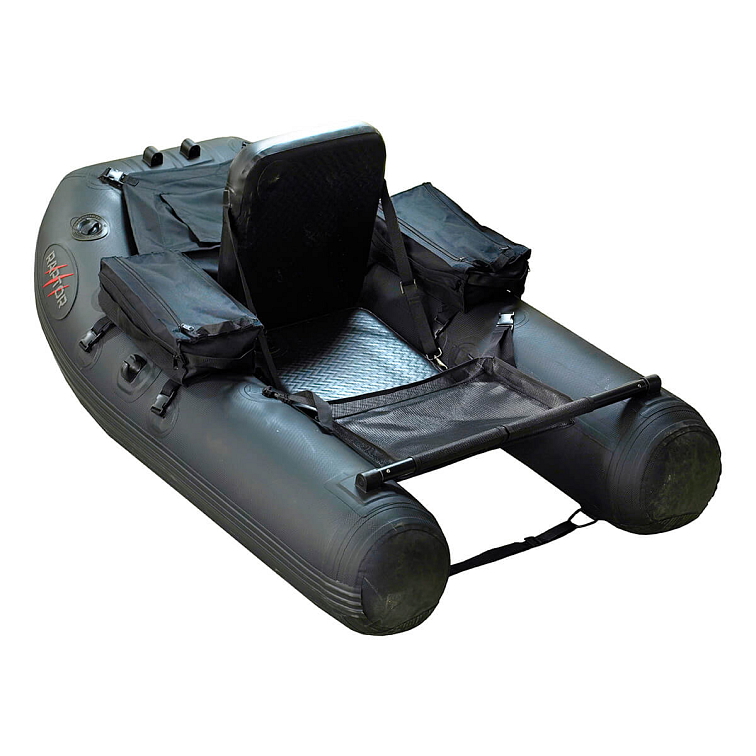 Raptor Belly Boat XLT 170 Carbon Black