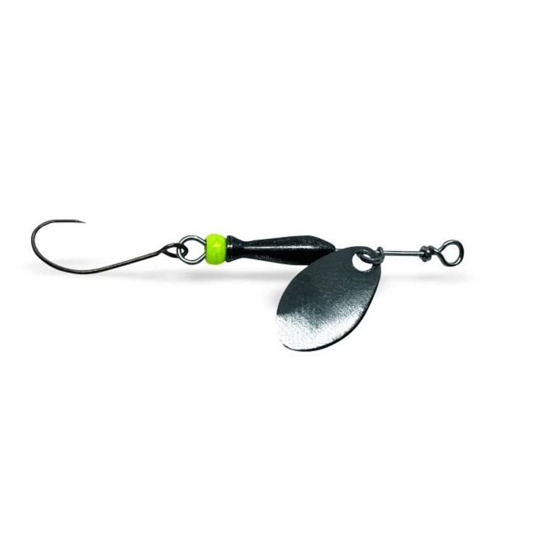Jigovky Rotační Třpytka Classic Barbless 0 Black Black/Chartreuse Body