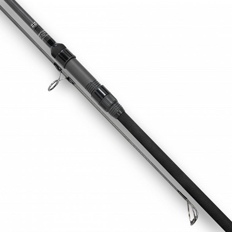 Harrison kaprový prut Aviator Flex 12ft 3lb 2oz All Black, sedlo 1K Carbon, Fullshrink, Kigan 3D 50mm