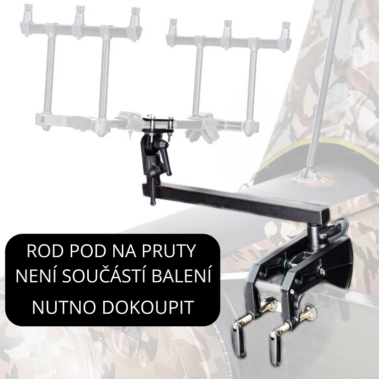 Raptor Stojan Na Člun Základna A Rameno