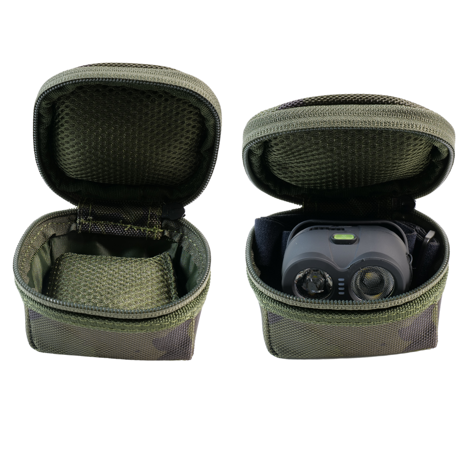 Akční Set RidgeMonkey Čelovka VRH150X Pro USB + Pouzdro Na Čelovku