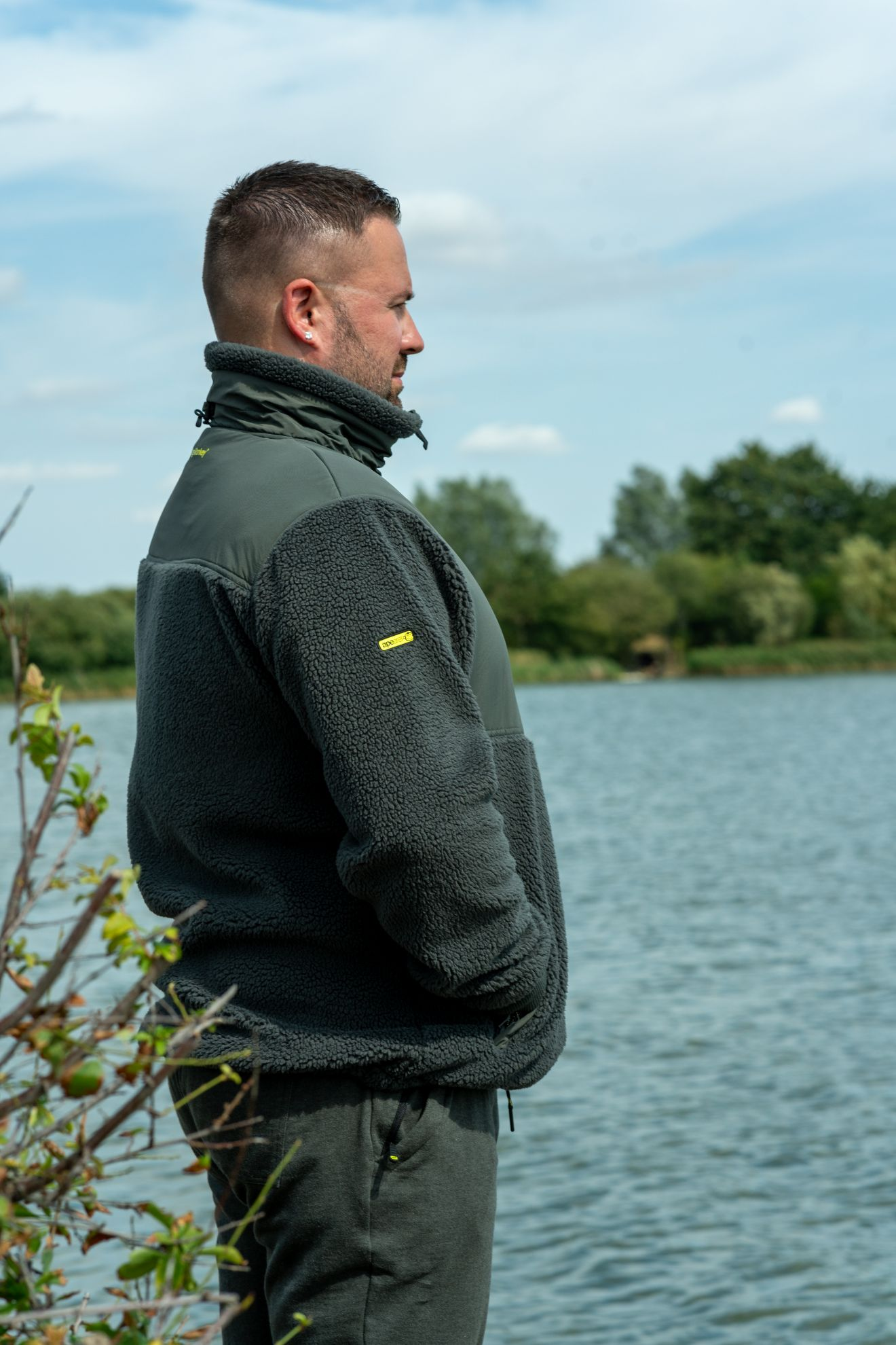 RidgeMonkey Bunda APEarel ThermaPro Sherpa Fleece Green