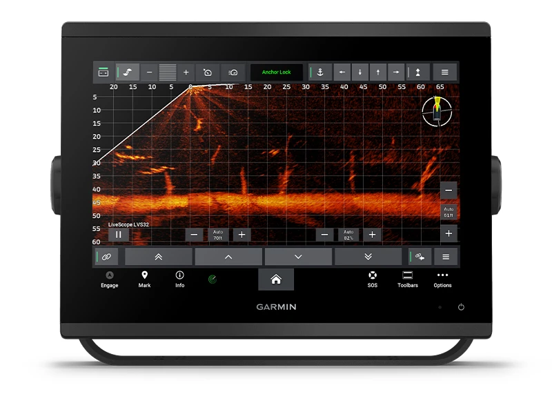 Garmin Sonar Mapový Plotter GPSMAP 923xsv Bez Sonarové Sondy