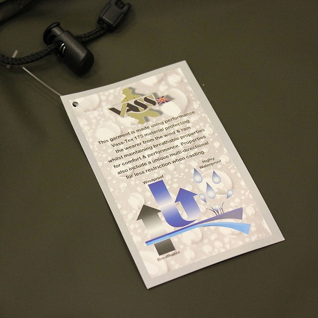 VASS nepromokavé kalhoty s kšandami VASS-TEX 175 Khaki