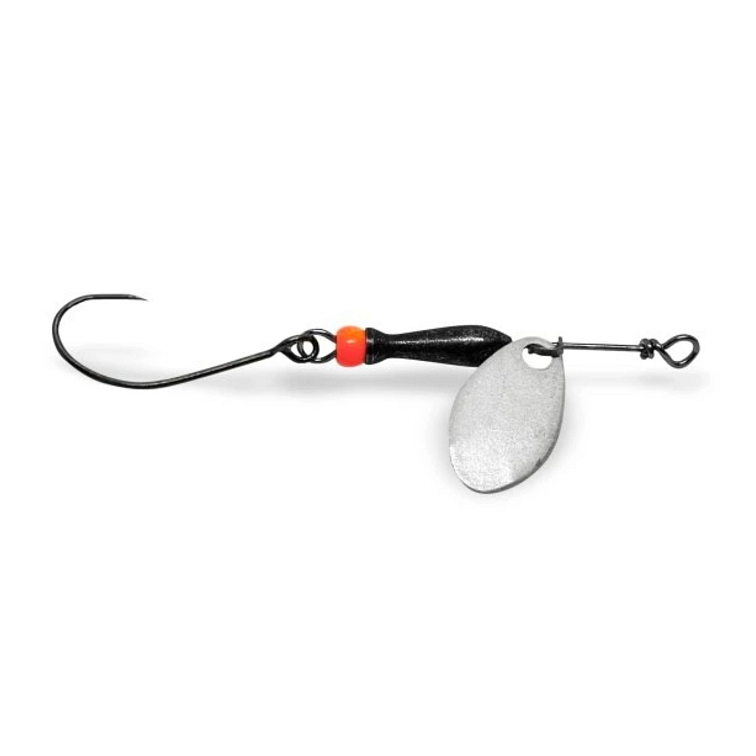 Jigovky Rotační Třpytka Classic Barbless 1 Silver Black/Orange Body