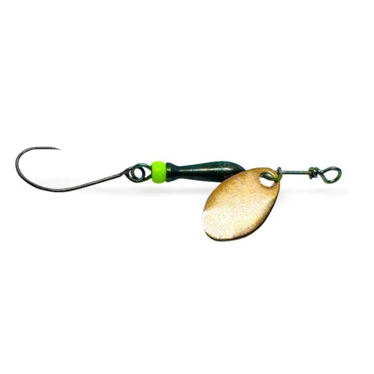 Jigovky Rotační Třpytka Classic Barbless 2 Pink Gold Black/Chartreuse Body