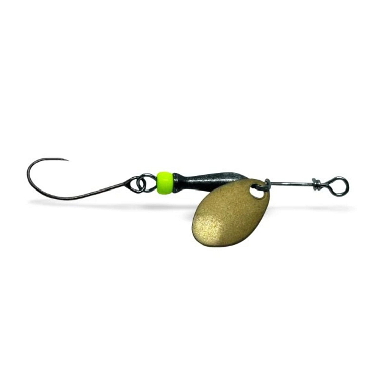 Jigovky Rotační Třpytka Classic Barbless 2 Gold Black/Chartreuse Body
