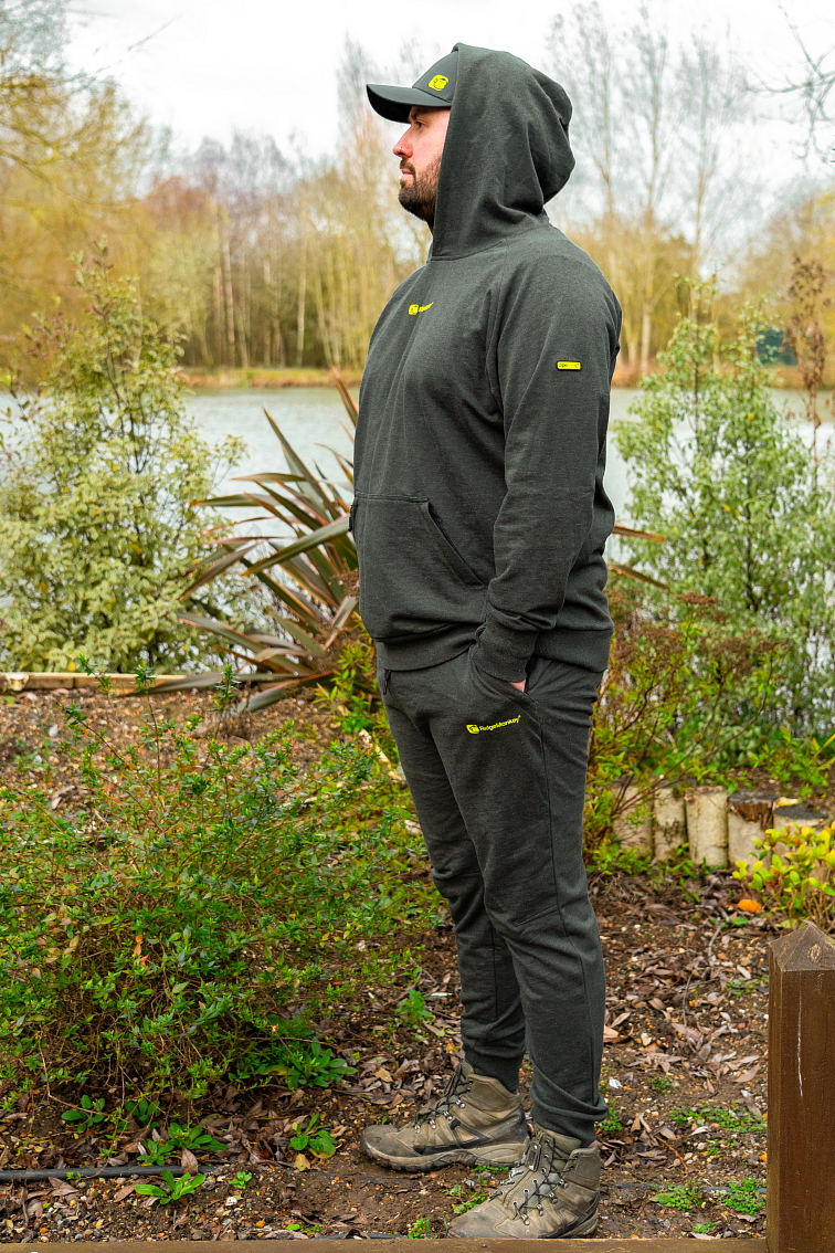 RidgeMonkey Tepláky APEarel SportFlex Lightweight Joggers Green