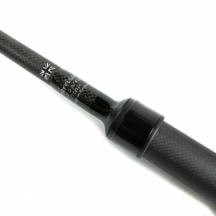 Harrison kaprový prut Torrix 10ft 2,75lb All Black, sedlo 1K Carbon, Fullshrink