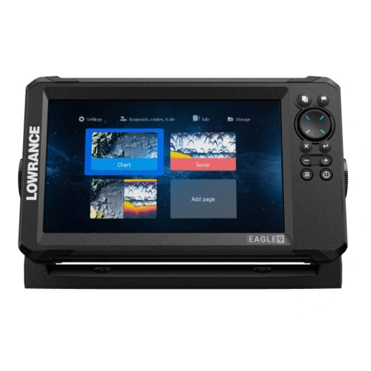 Akční Set Lowrance Sonar Eagle 9 Sonda Tripleshot HD + Baterie 20Ah + Nabíječka 1,2A