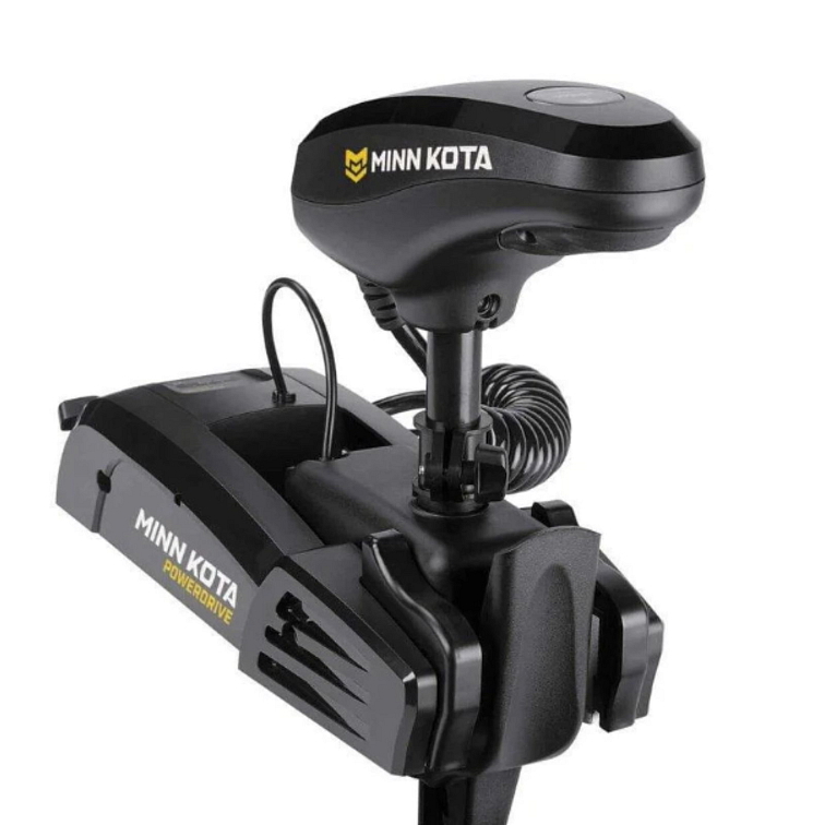 Minnkota Příďový Lodní Elektromotor Powerdrive MR 45lb 12V 54"/137cm Spotlock Micro Remote