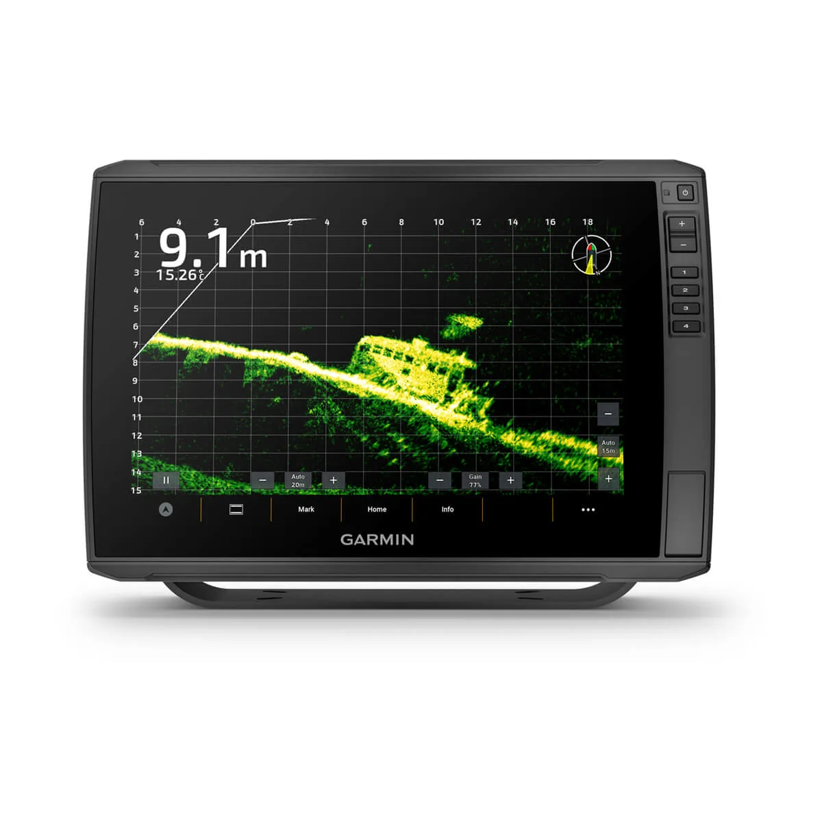 Garmin Sonar Echomap Ultra 2 102sv + Panoptix LiveScope (LVS34) + GLS10 Box