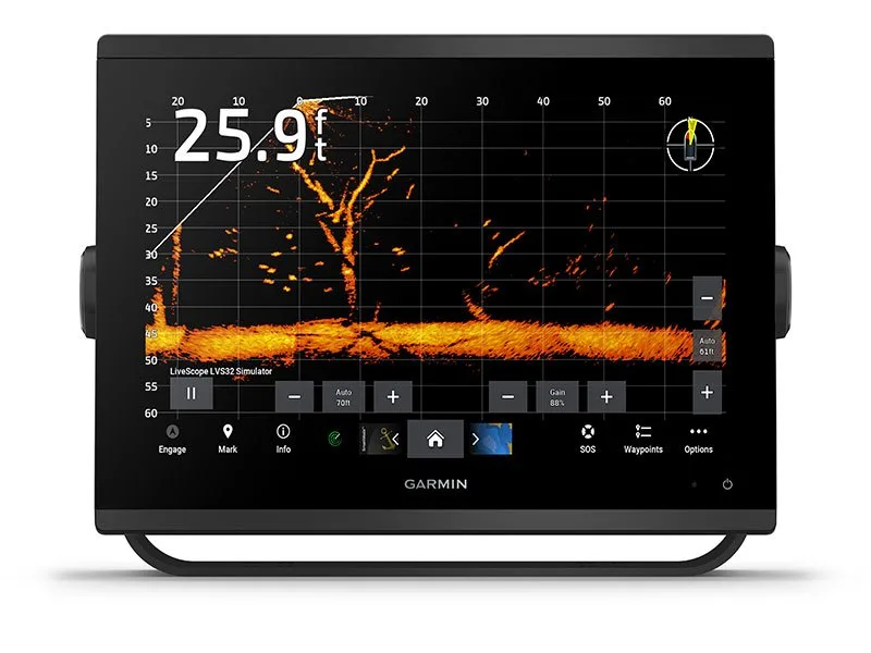 Garmin Sonar Mapový Plotter GPSMAP 923xsv Bez Sonarové Sondy