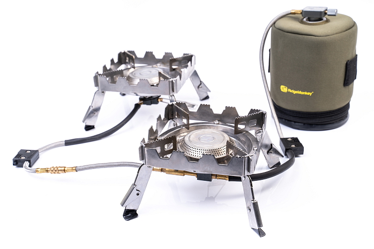 RidgeMonkey Vařič Quad Connect Stove Pro Full Kit